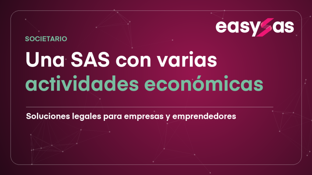 una SAS con varias actividades económicas